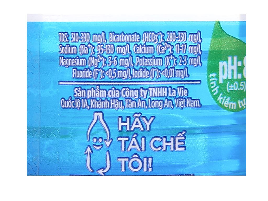 Nước khoáng La Vie 350ml