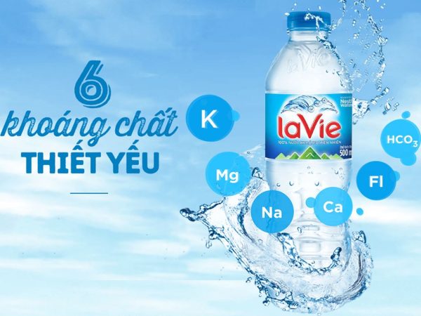 Nước khoáng La Vie 350ml