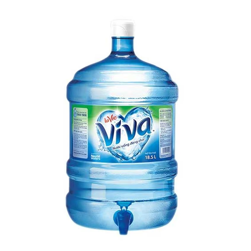Bình nước tinh khiết LaVie ViVa 18.5L (có vòi)
